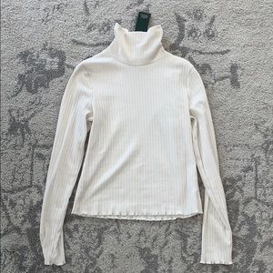 Cream turtle neck